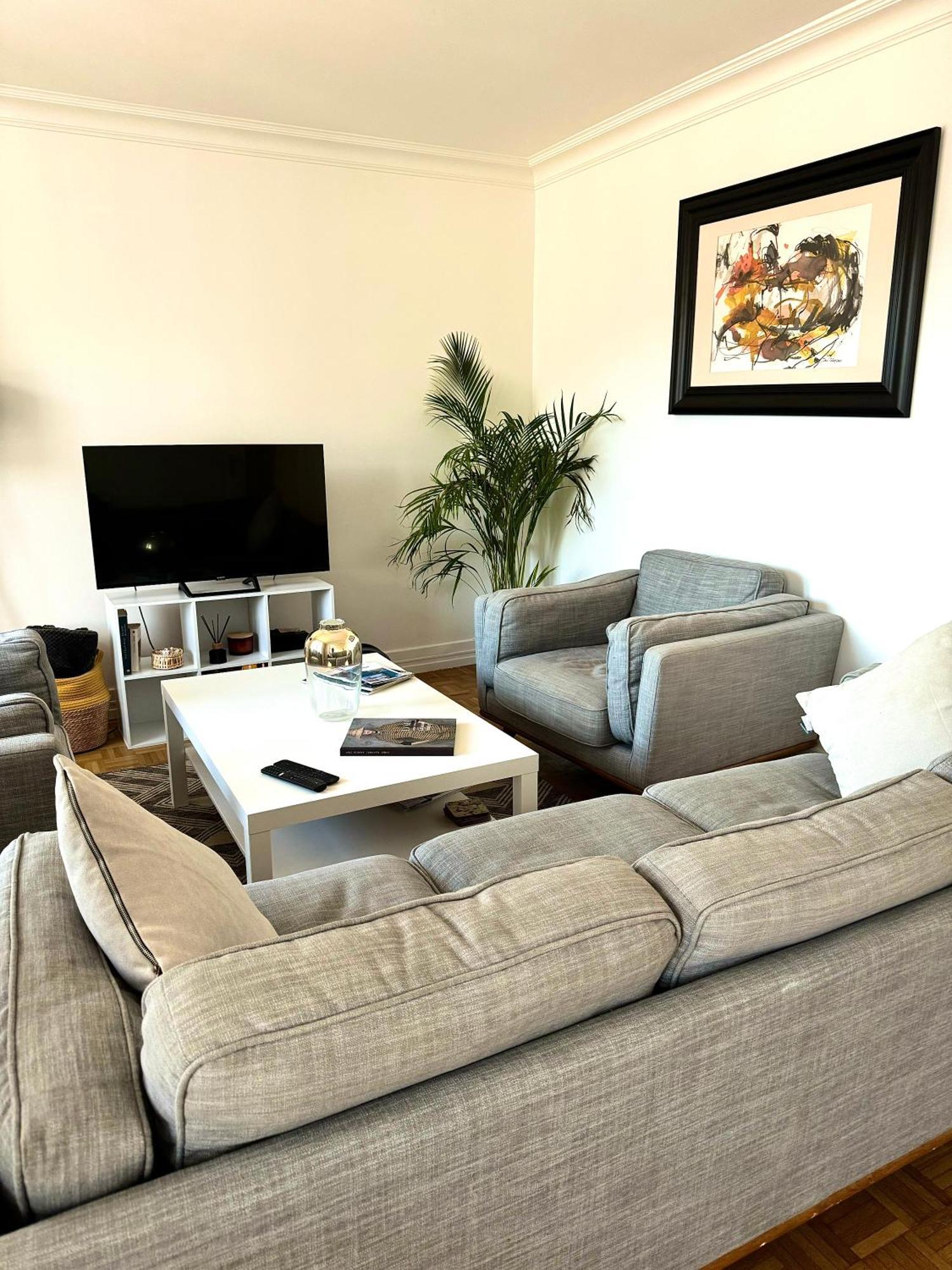Bergson Top - Appart 80M2, 2 Grandes Chambres, Entierement Renovee Et Equipee, Lumineux, Wifi, Balcon, Calme, Vue Imprenable Сент-Этьен Экстерьер фото