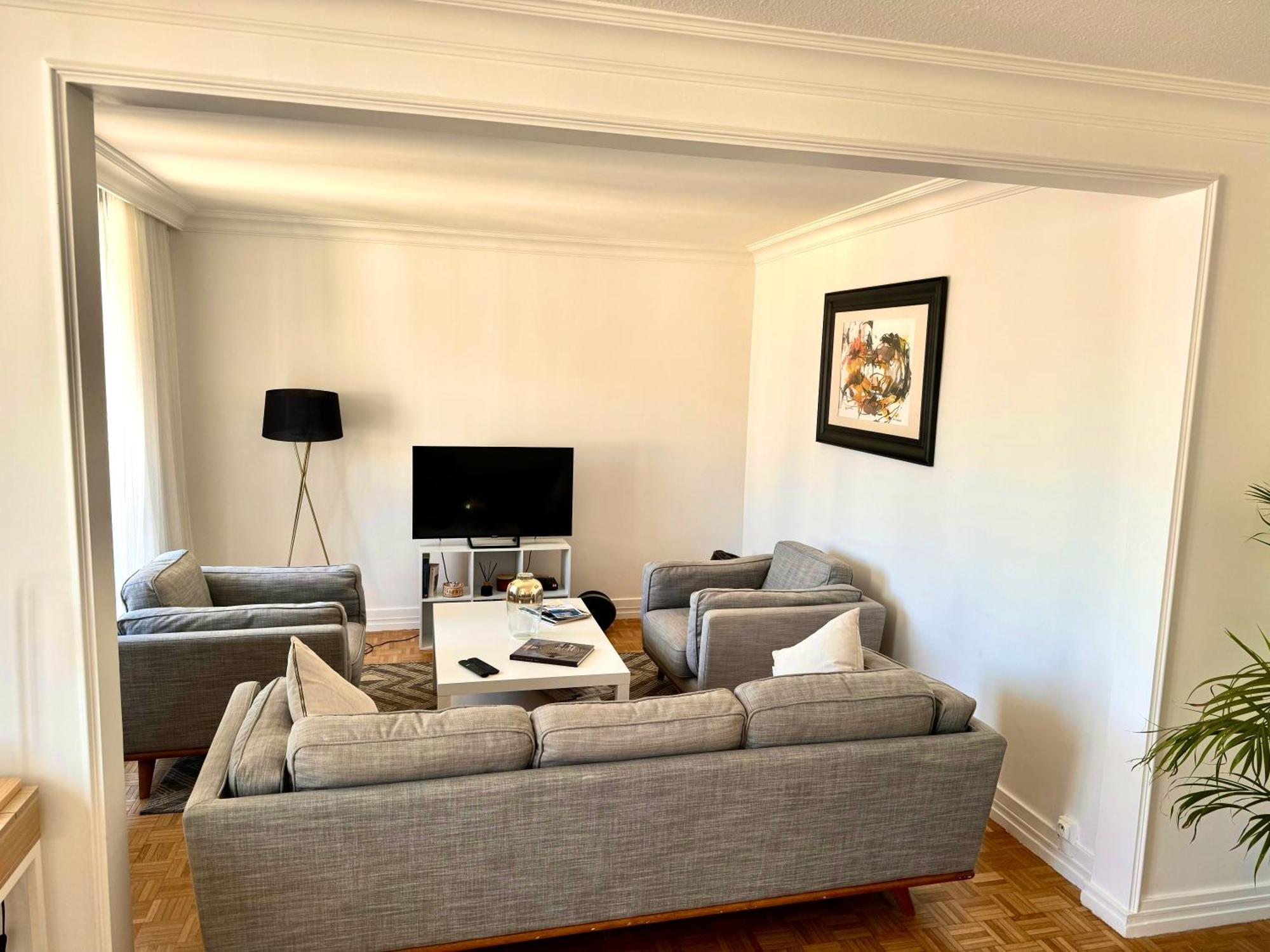 Bergson Top - Appart 80M2, 2 Grandes Chambres, Entierement Renovee Et Equipee, Lumineux, Wifi, Balcon, Calme, Vue Imprenable Сент-Этьен Экстерьер фото
